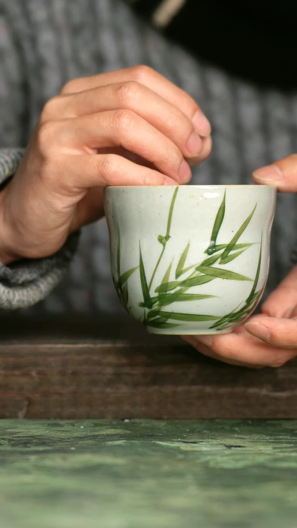 【闪购商品】青诗集手工手绘瓷器
