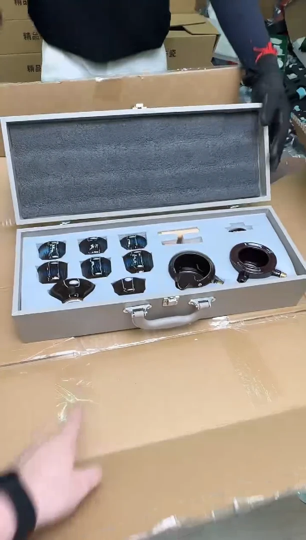 瓷片小强茶具套装