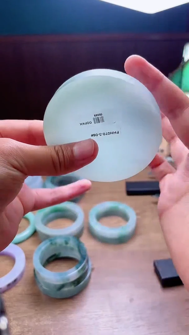 定制翡翠手镯未镶嵌雪****0定制