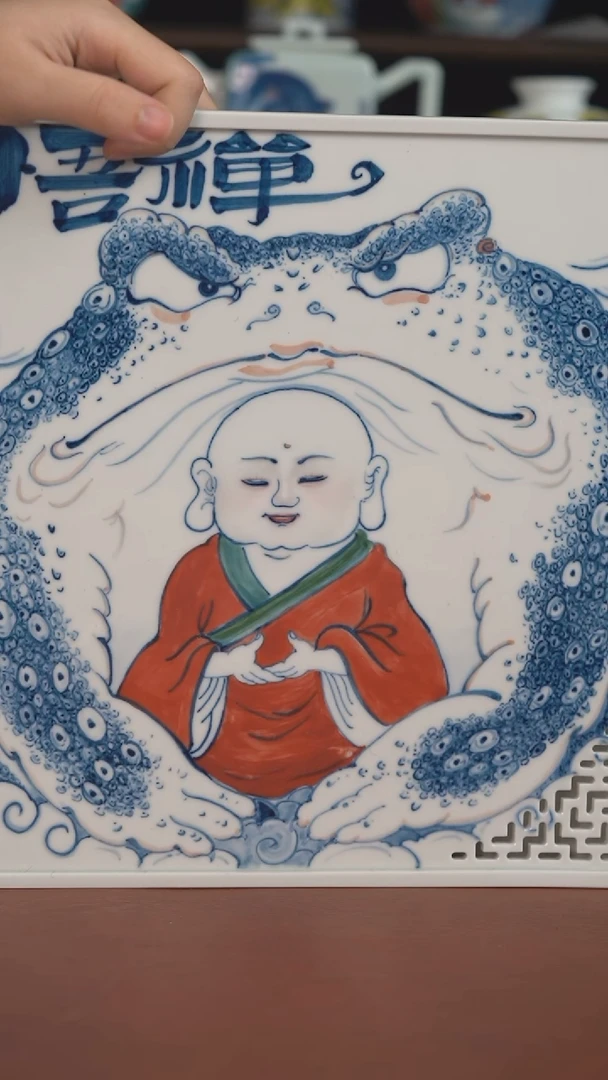 昨明双层茶盘（大暇不退不换 ）