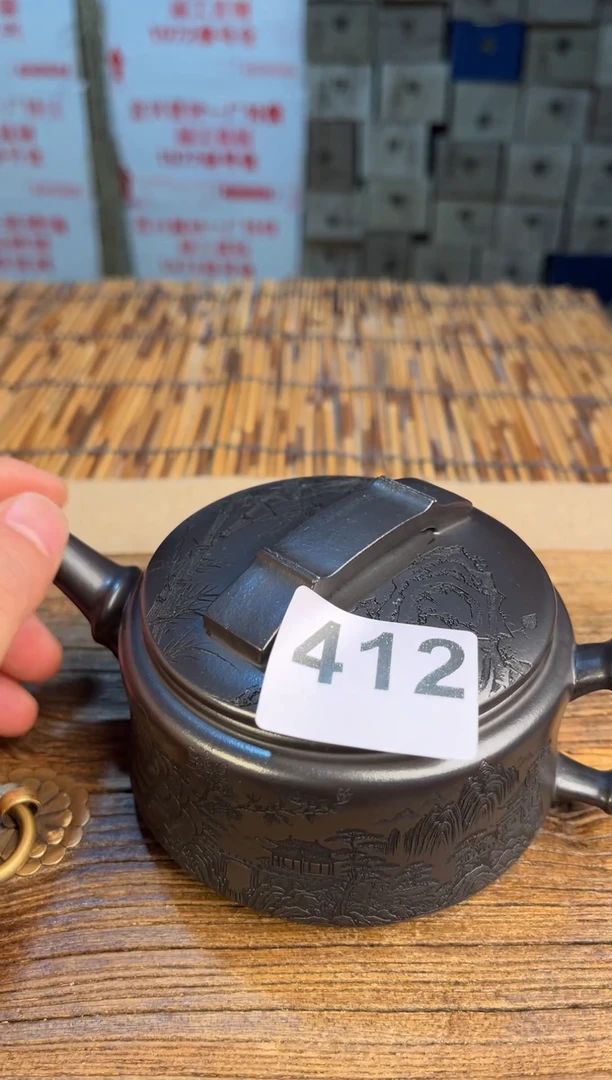 茶壶紫砂茶壶紫砂本山原矿高端紫砂壶412