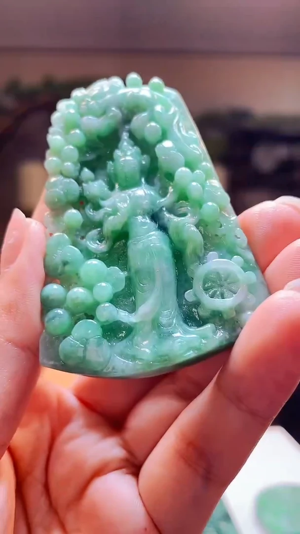 定制翡翠未镶嵌L-@@LFJJ071334