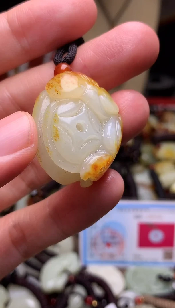 颈饰未镶嵌和田玉新疆料青海料清水和田玉吊坠