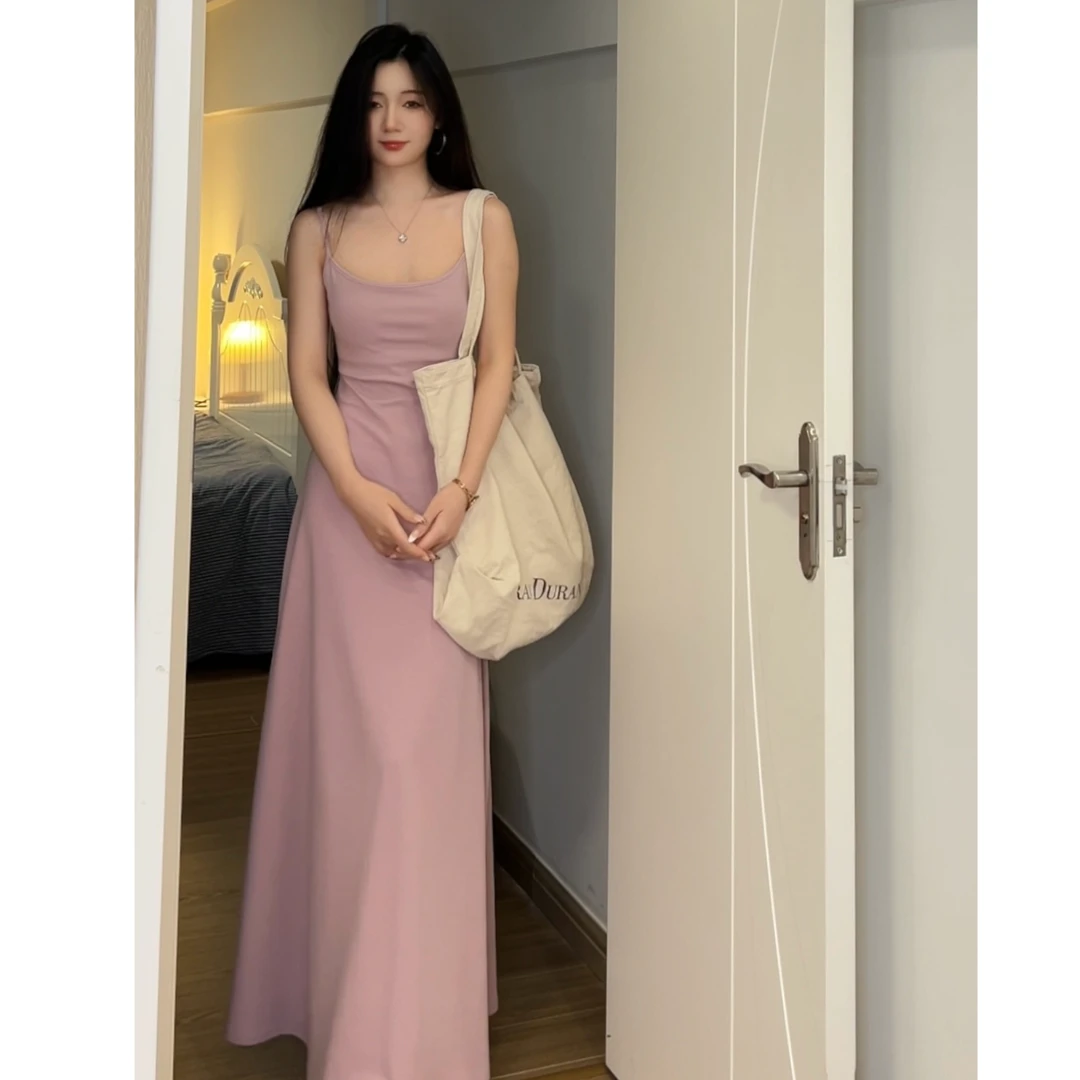 孙小桔现货版《极致温柔》版超好的带胸垫的温柔仙女长裙25HCK8001