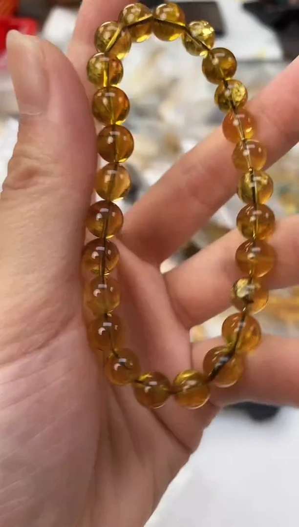 裸石琥珀未镶嵌天然琥珀蜜蜡