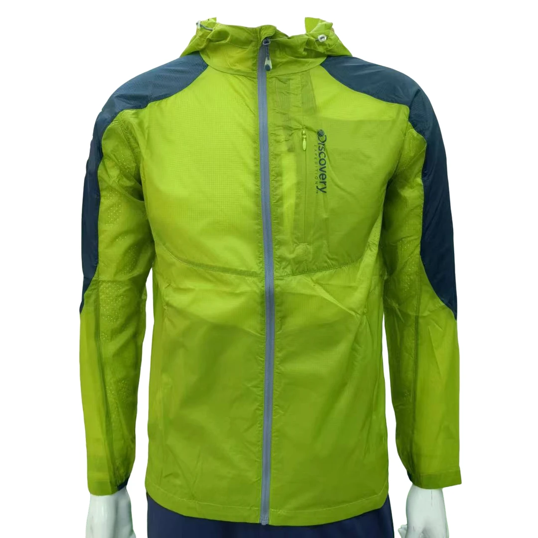 81609 男式休闲旅行外套防晒透气皮肤衣