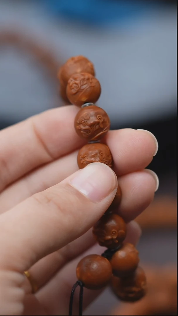 手串/手链橄榄核草*狼橄榄核
