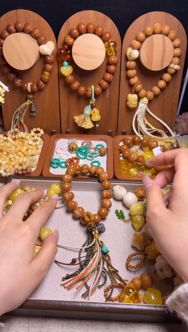 手串猴头核桃杰*?全品新品高桃15.8藏式流苏