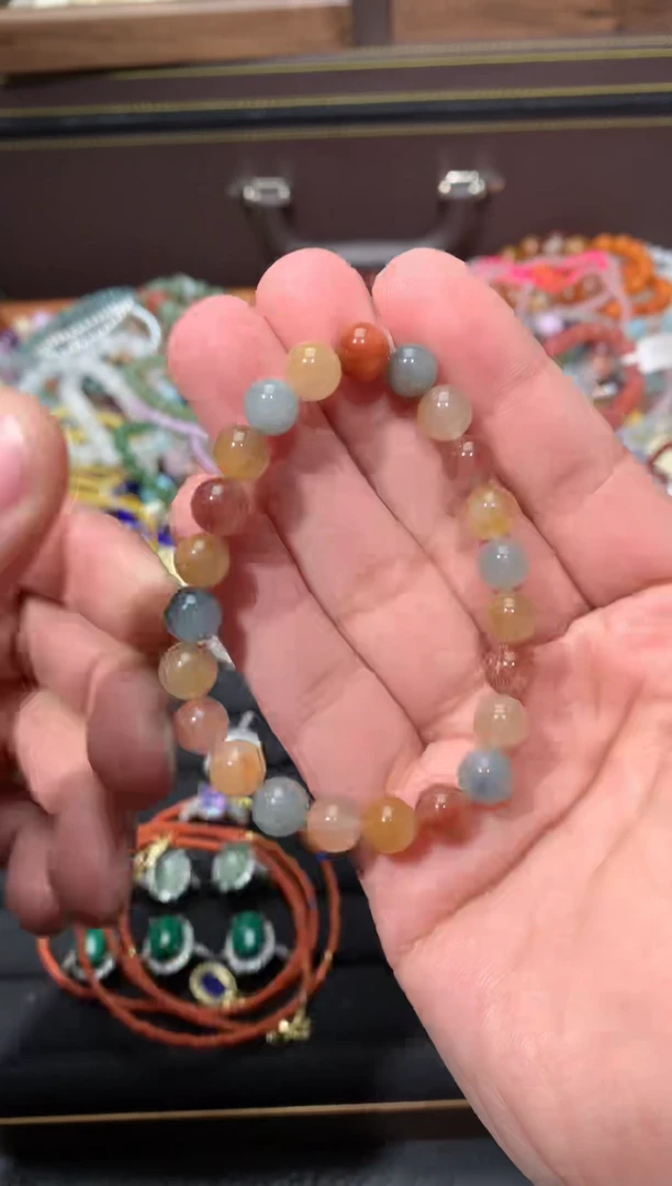 未镶嵌手链水晶F106兔毛