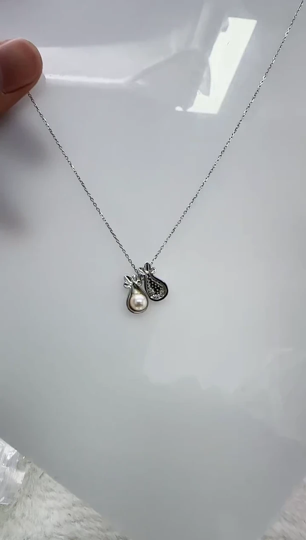 【闪购商品】海水珍珠DA银S925镶嵌c1255 套链6