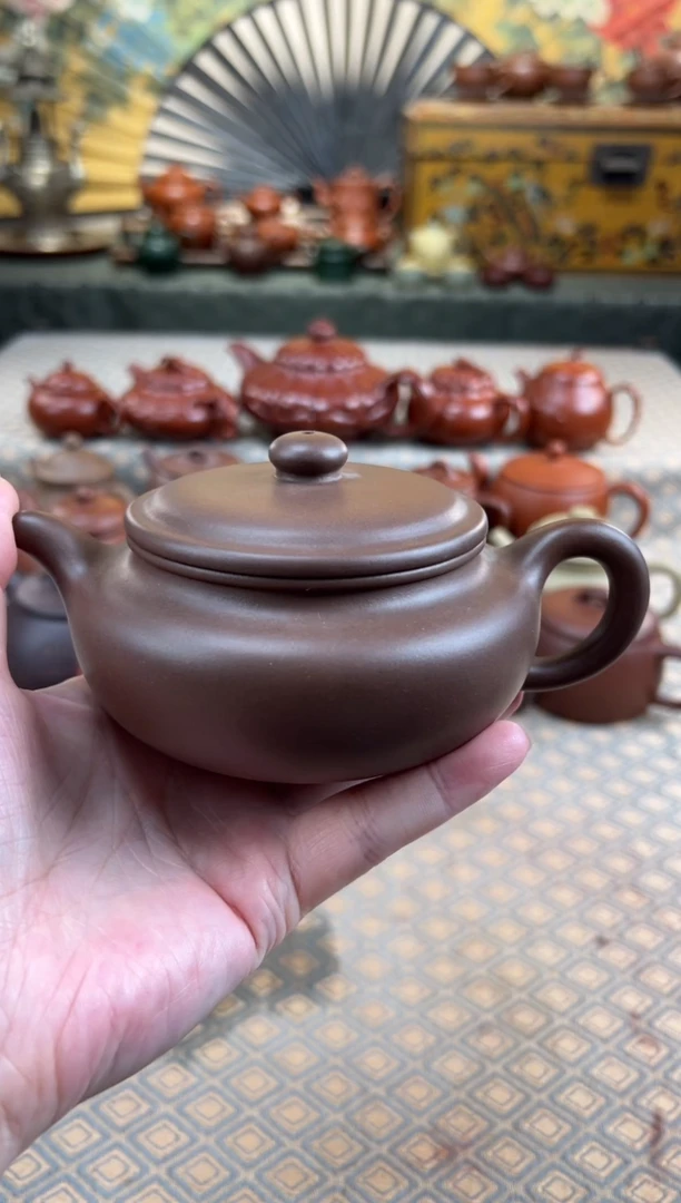茶壶紫砂紫泥仿古300CC