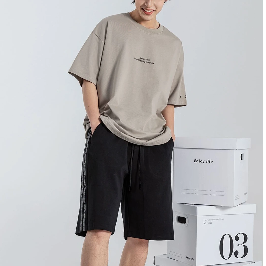 16731高端专享天花板夏款男宝短裤白色（B)