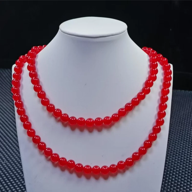 缅红8mm108项链发一条31J11