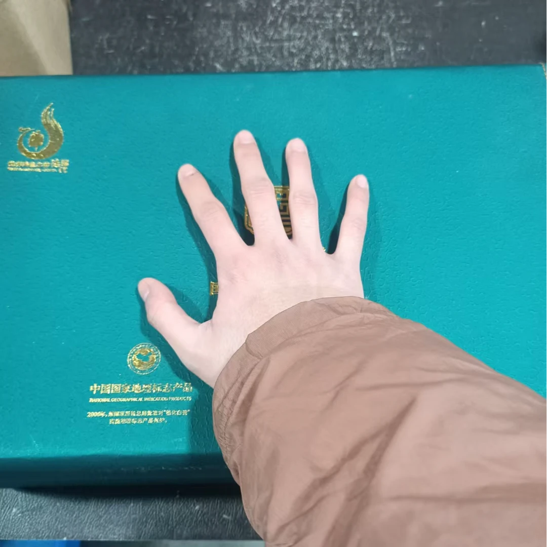 中国白千里江山远山盖碗整套茶具套装 无礼盒装