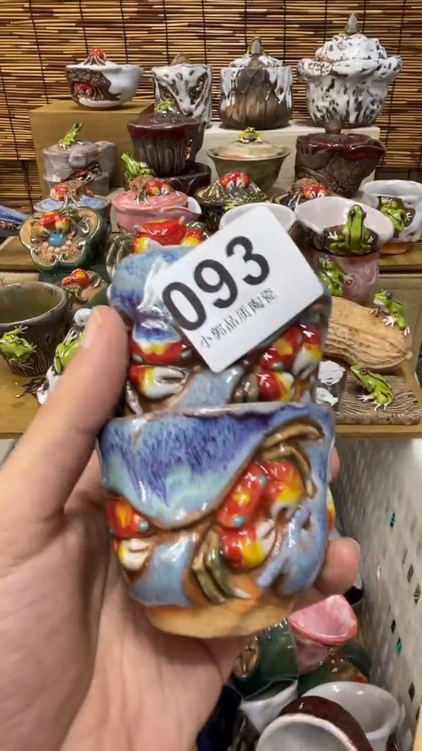 M****y093精美粗陶手工柴烧