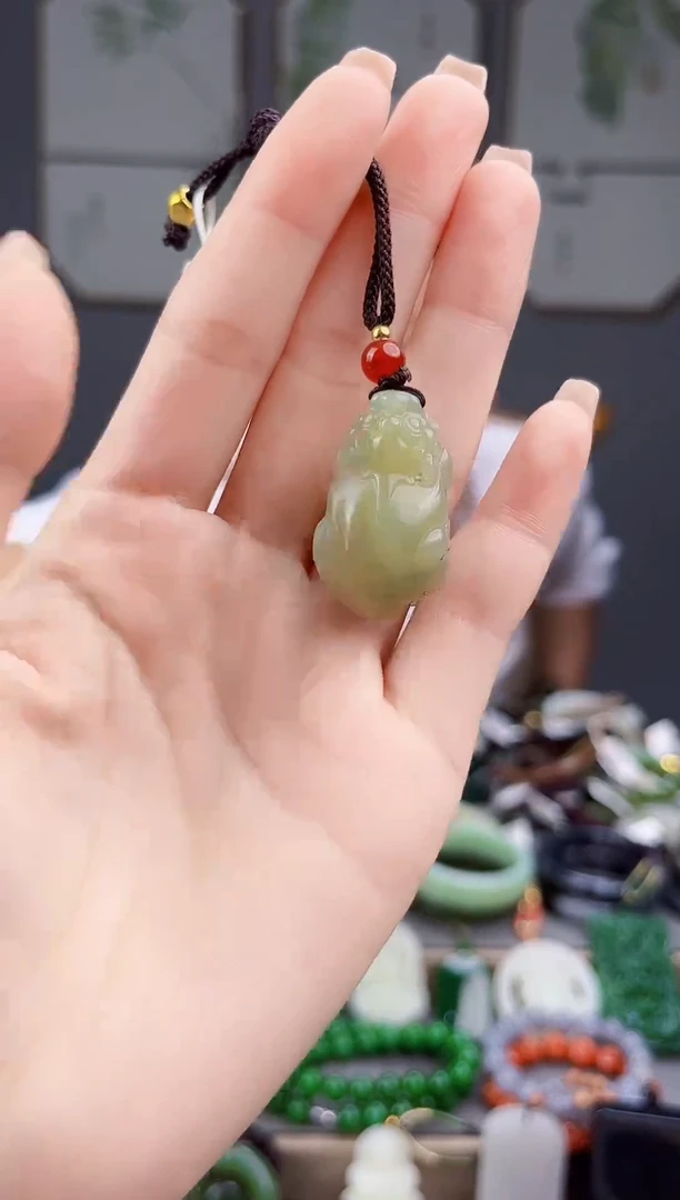 颈饰未镶嵌和田玉依*多样性发货拍一发一