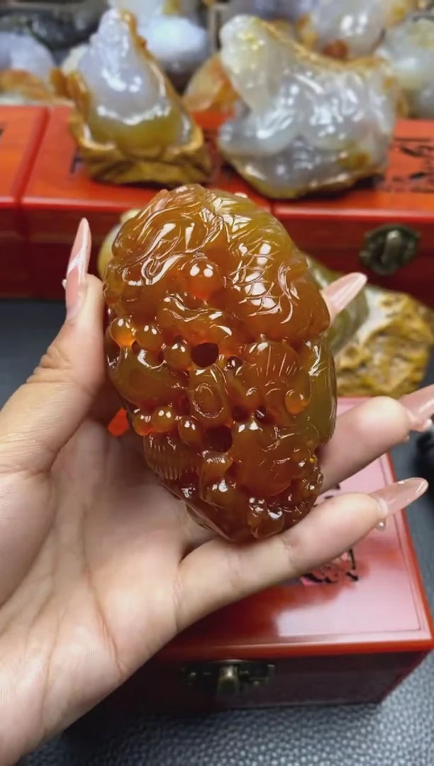 【闪购商品】玛瑙/玉髓手把未镶嵌00