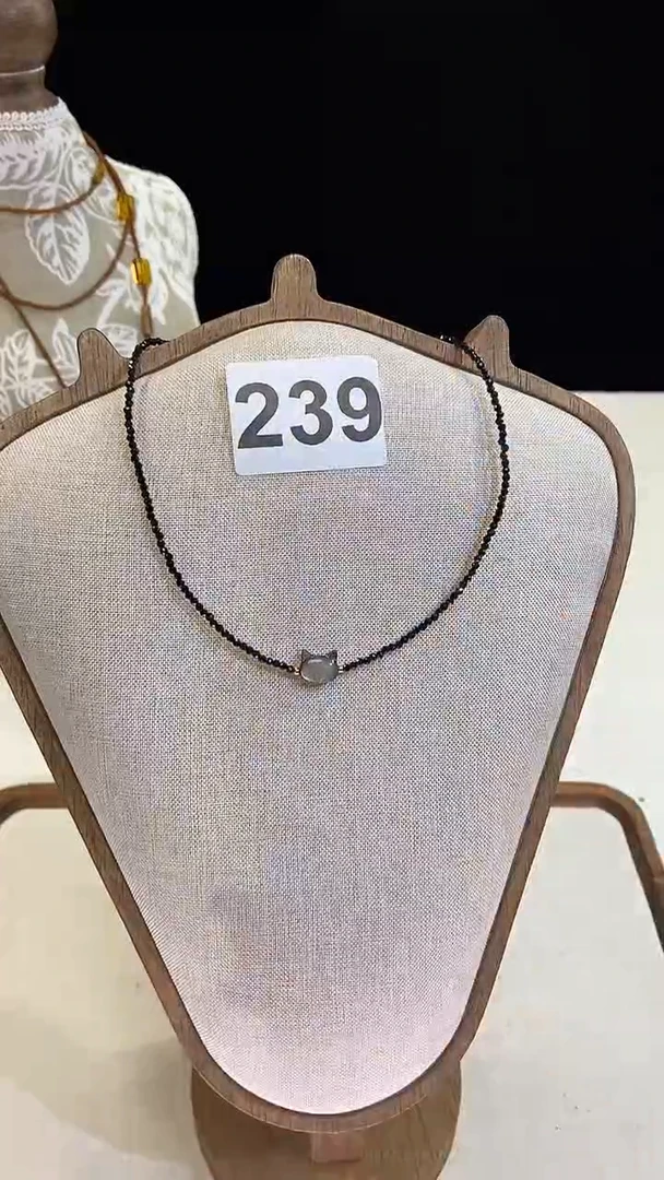 项链钛钢淡水珍珠239