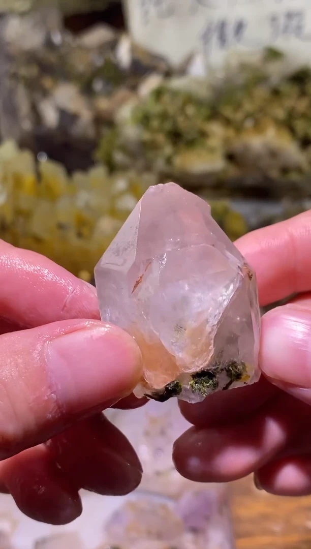 未镶嵌珠宝半成品水晶33号33g莫奈四川美姑超七花园水晶