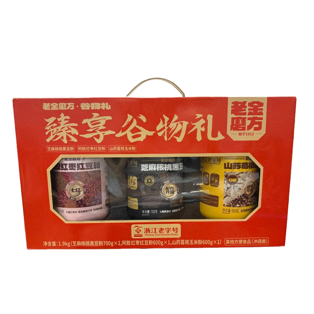 老金磨方臻享谷物礼1.9kg*1箱保质期至25年11月17日