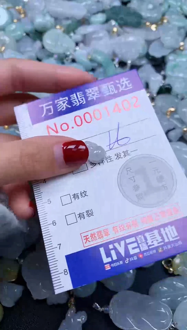 吊坠(不含链)未镶嵌翡翠1402