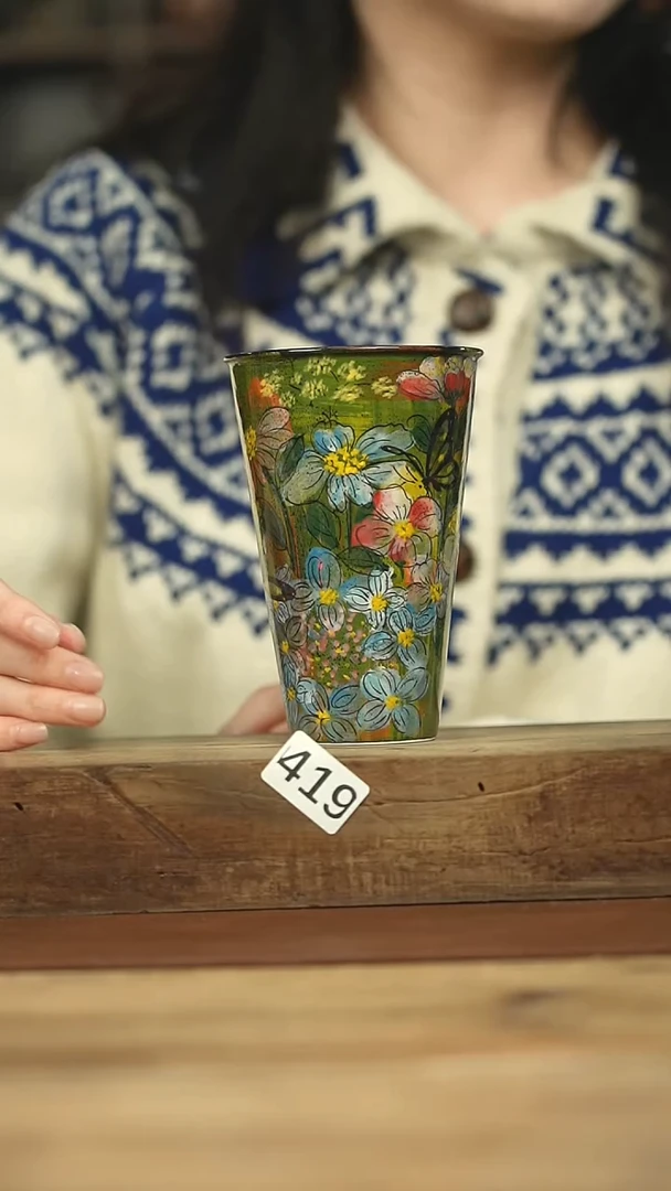 设计师手作款 落单系列贰俩 手握杯