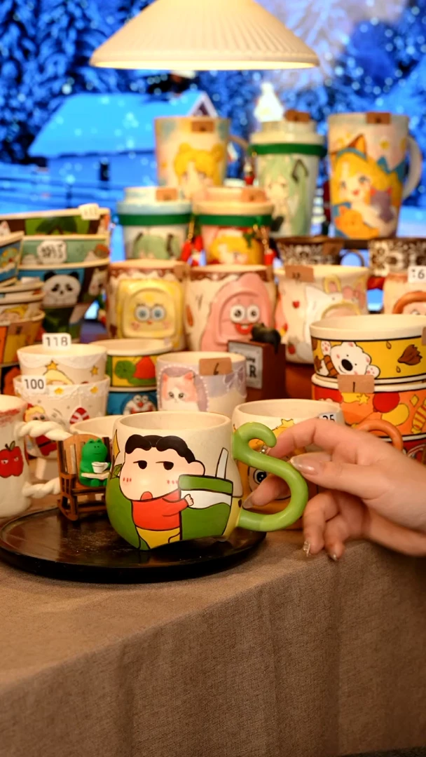 陶瓷021景德镇原创手作高温手工手绘陶瓷