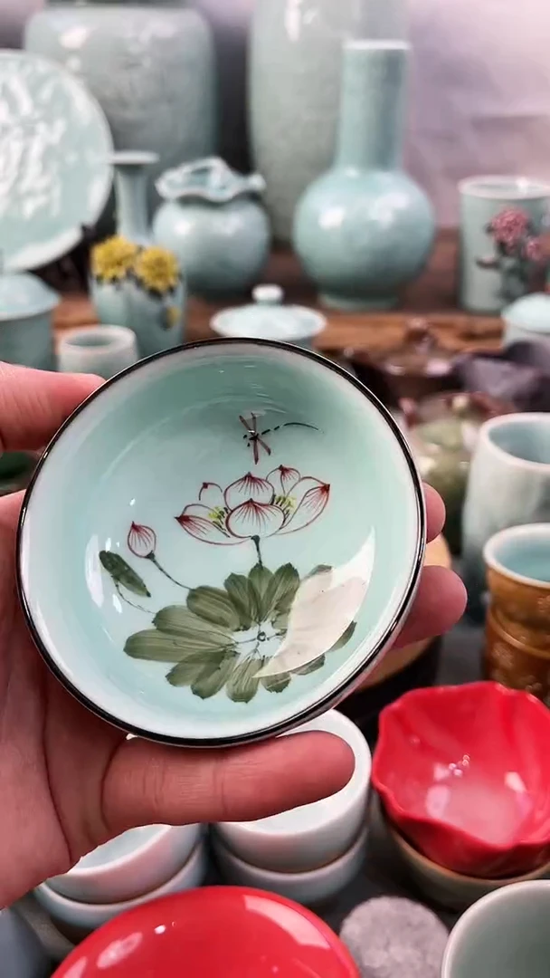 【闪购商品】特价 微瑕 慧仙青瓷