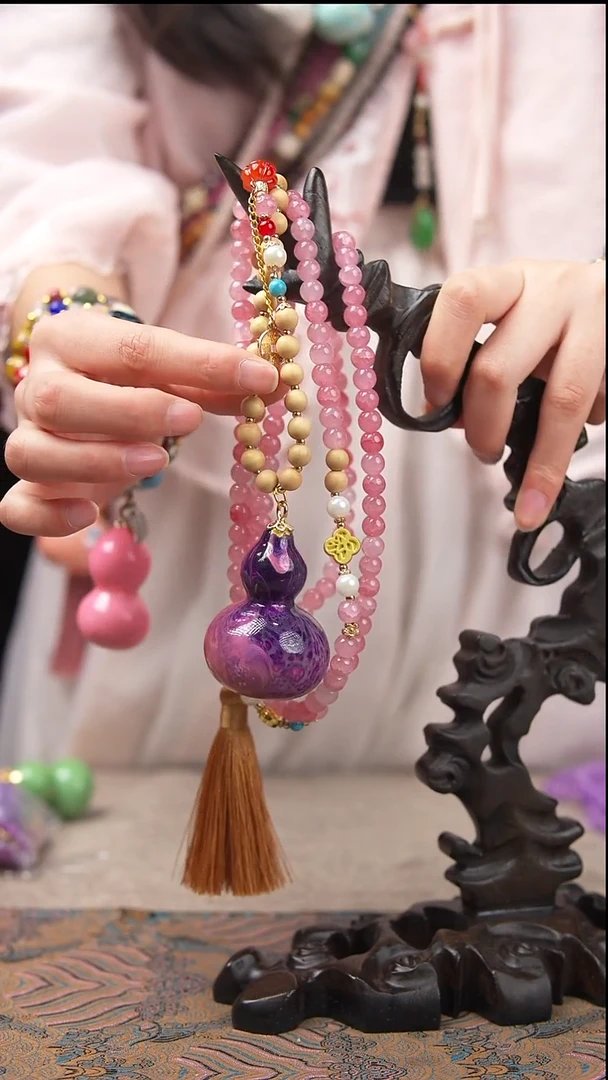 080玖澄文创漆艺葫芦国风配饰葫芦系列