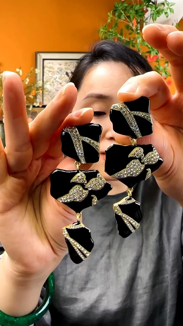 纯铜925银无耳钉