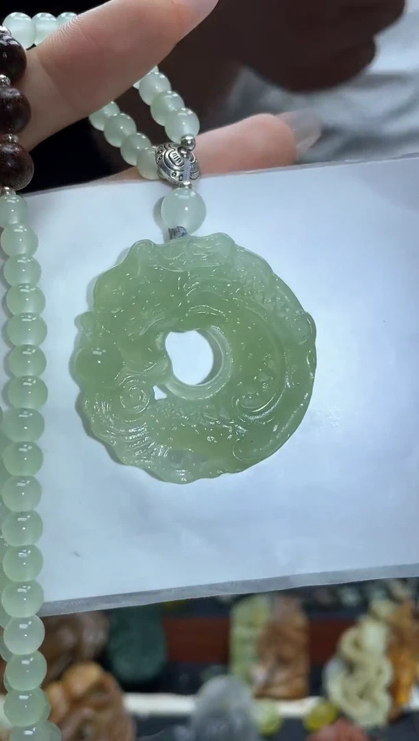 未镶嵌岫玉吊坠·多样性发货拍一发一