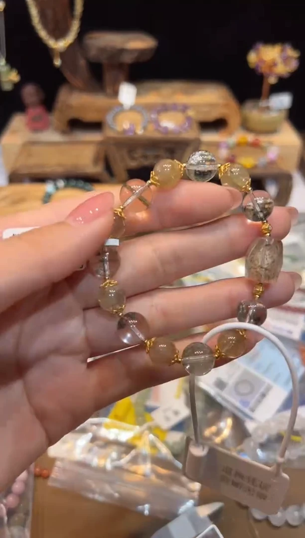 水晶手链未镶嵌手饰@@F4781