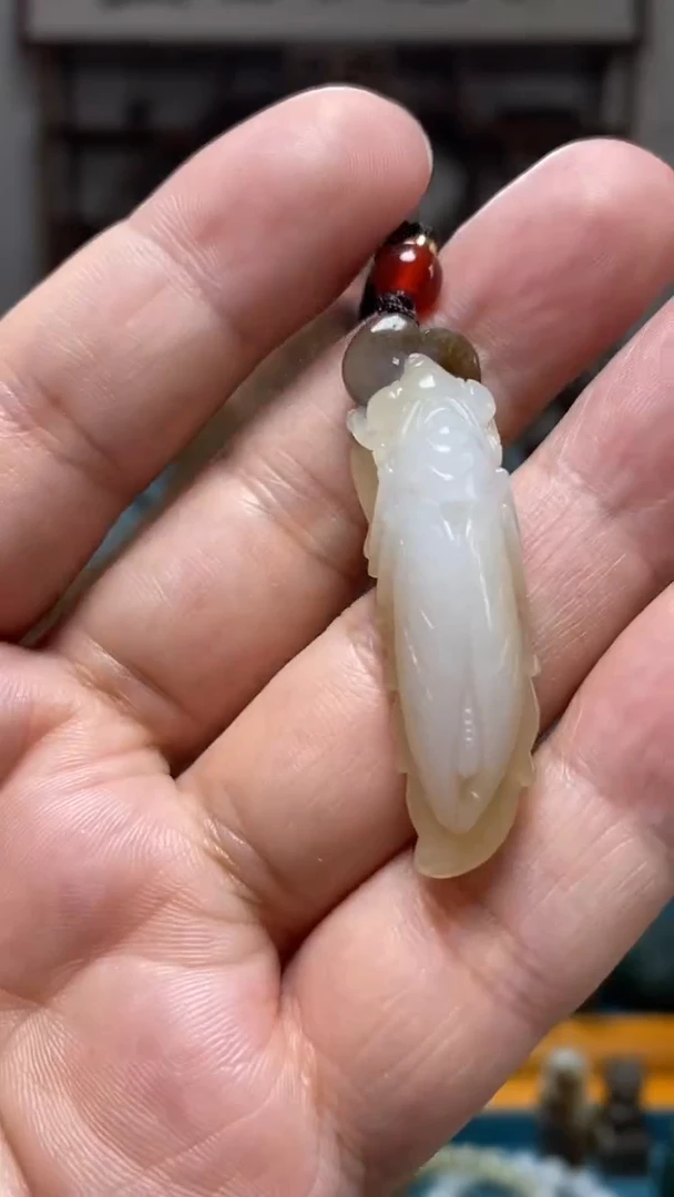 和田玉未镶嵌挂件29