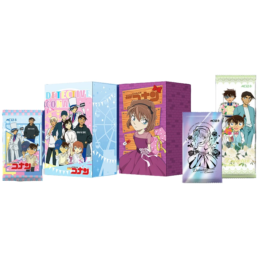 【新人叠叠】柯南铭卡二弹-国卡二创-卡牌收藏盲盒默认代拆