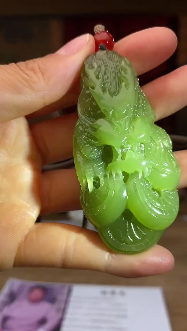 和田玉未镶嵌颈饰D552