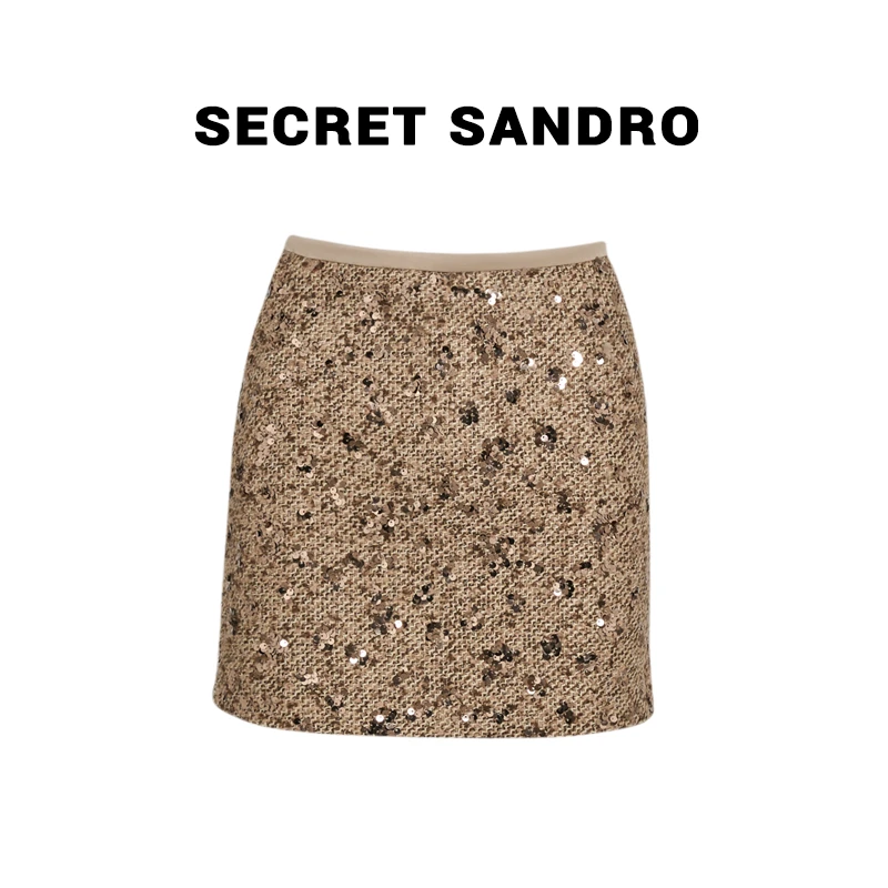 【闪裙】【多娜&Secret Sandro粉丝专享】半身裙 B25209007N