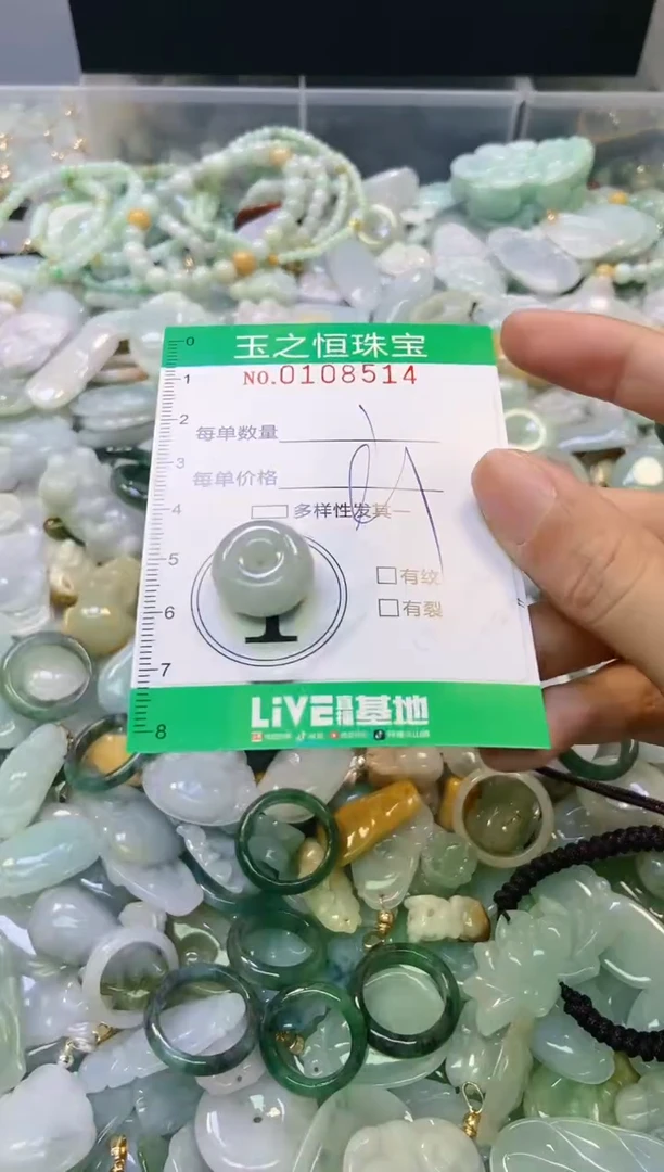 翡翠未镶嵌颈饰闪购0108514