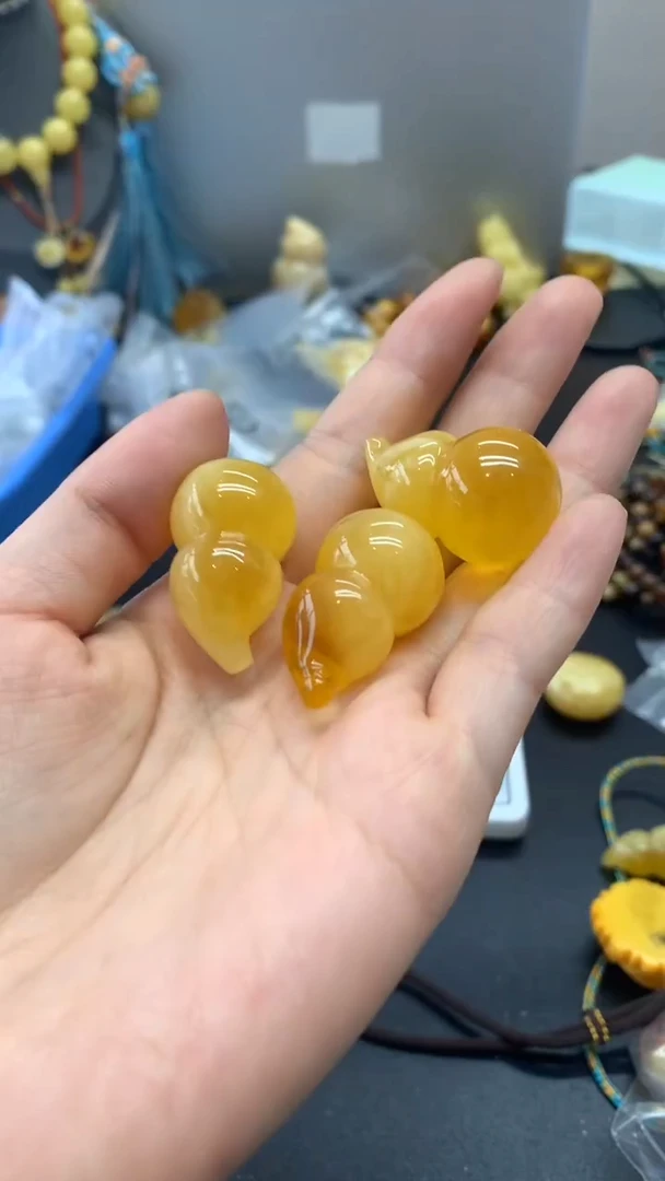 未镶嵌琥珀珠宝奇石1381多样性发其一默认有瑕