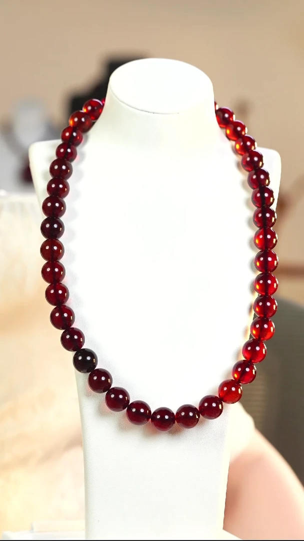 琥珀颈饰未镶嵌缅甸琥珀妈妈链卡11+ 长度50+