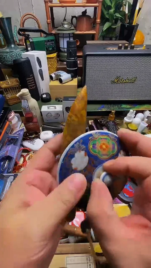 瓷片瓷器茶具品  工艺美术