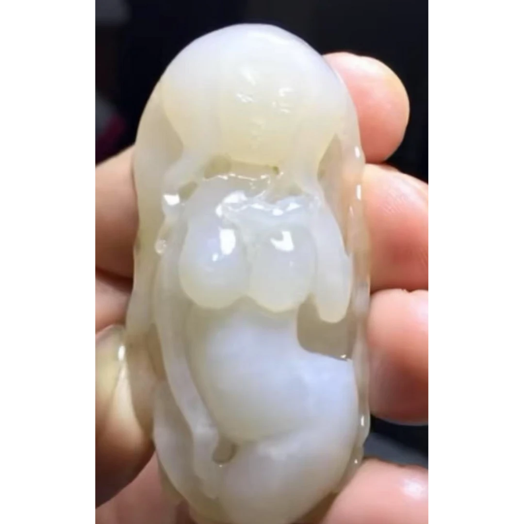 和田玉精品手把件