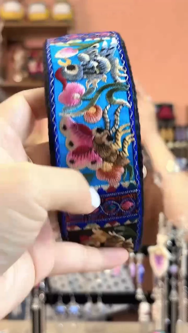 织绣艺枝独绣老绣饰品122