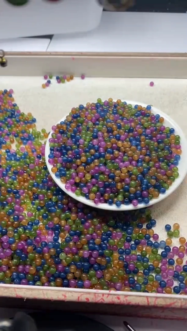 【闪购商品】碧玺颈饰未镶嵌w21碧*玺4mm*100颗