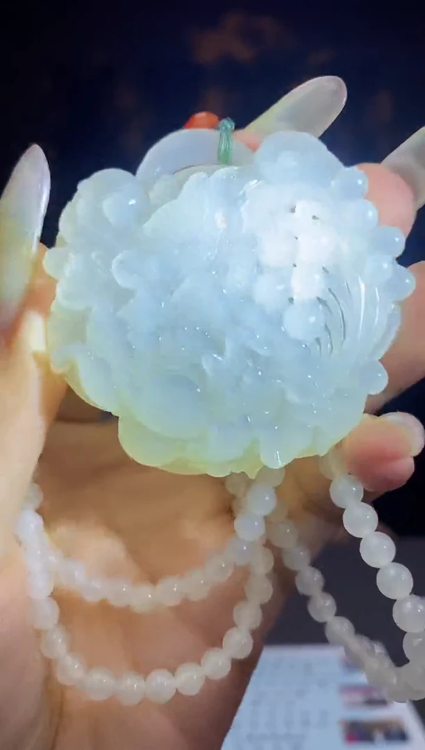 和田玉未镶嵌颈饰C416