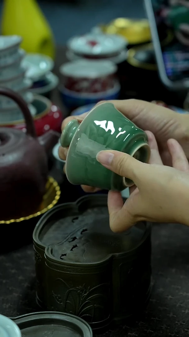 搬迁完毕 景德镇手绘茶具福利