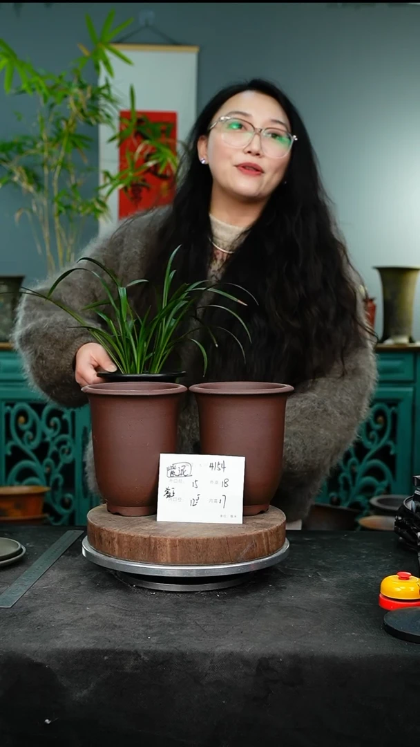 紫砂花盆4154紫砂花盆