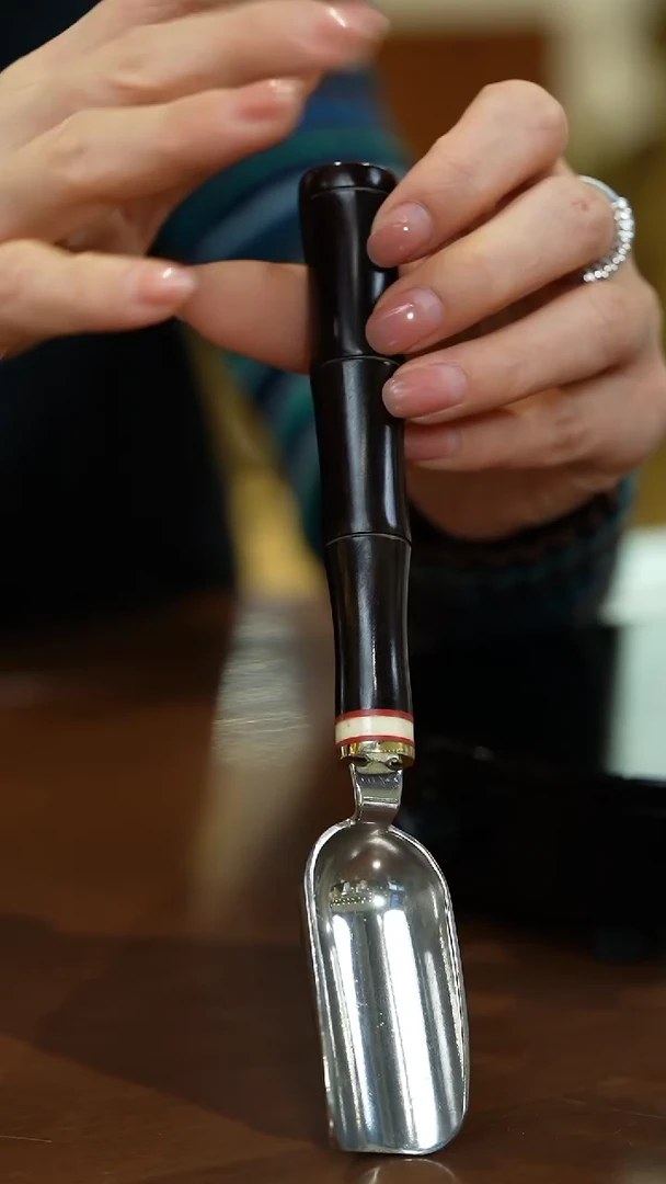 【闪购商品】DHWJ紫光檀茶铲款式1 摆件