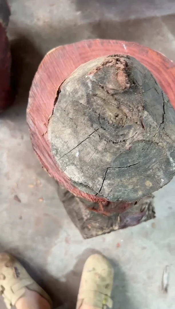紫檀木类端景台赞比亚血檀非洲紫檀