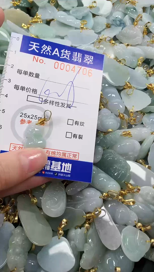 颈饰未镶嵌翡翠天然a货翡翠