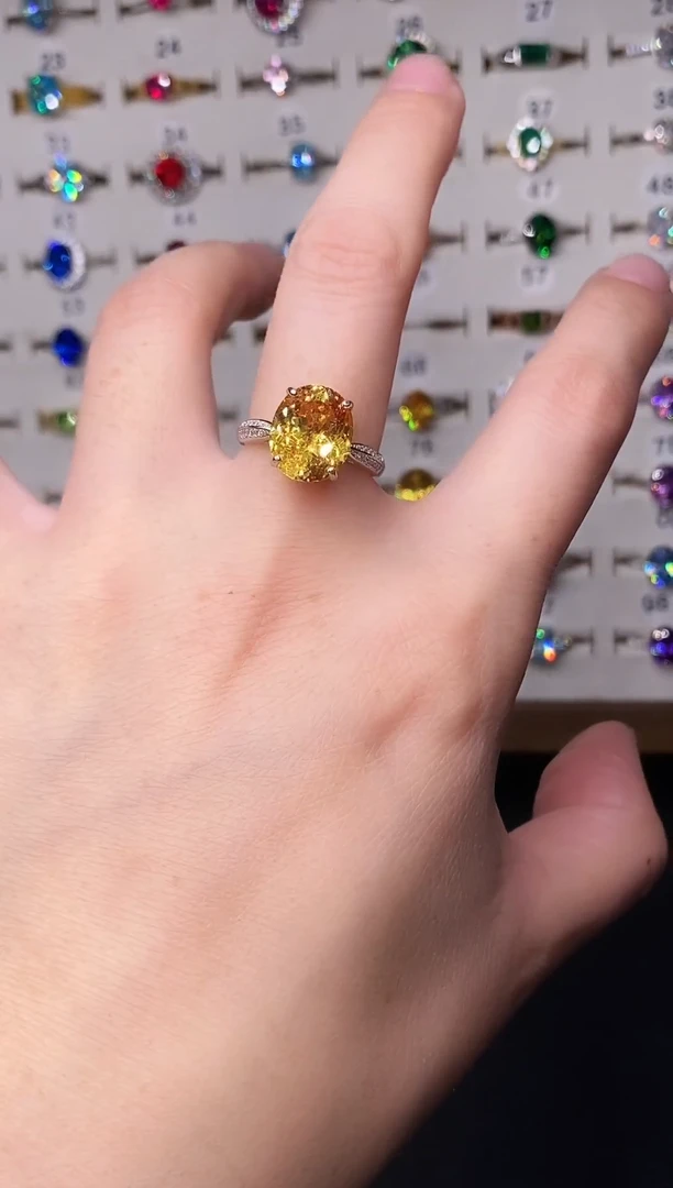 2克拉碧玺（处理）欧美风戒指